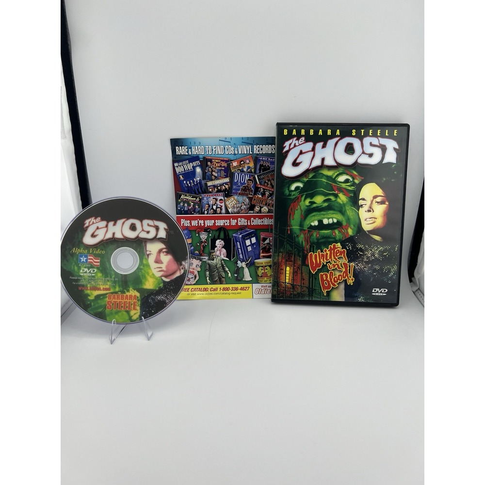 The Ghost (DVD) Barbara Steele Peter Baldwin Elio Jotta Harriet‎ Medin